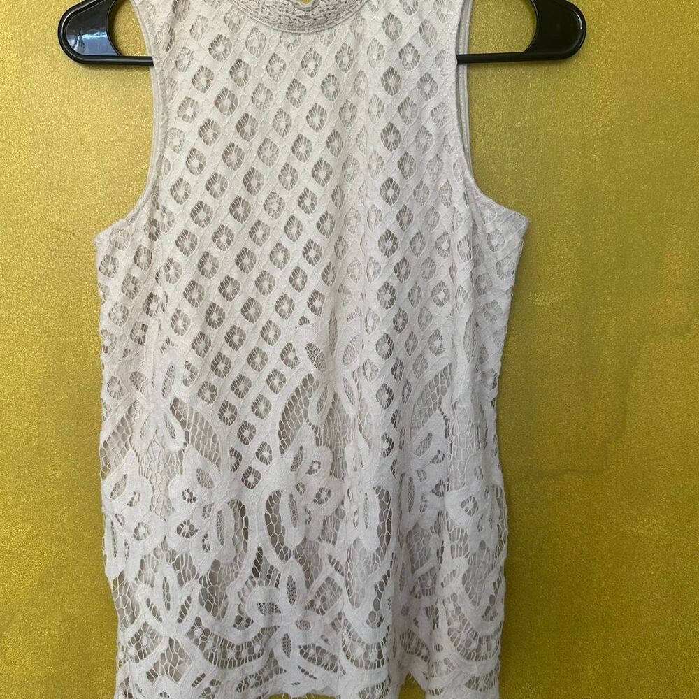 Rewind Men's Cream and White Blouse